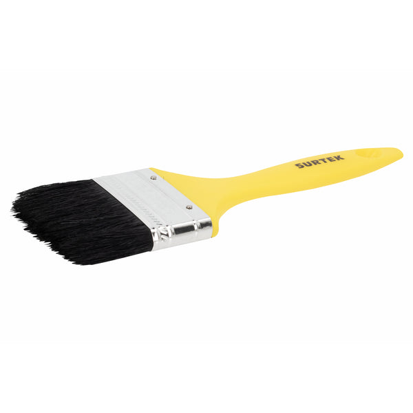 Brocha de cerdas naturales con mango plástico 2-1/2" Surtek