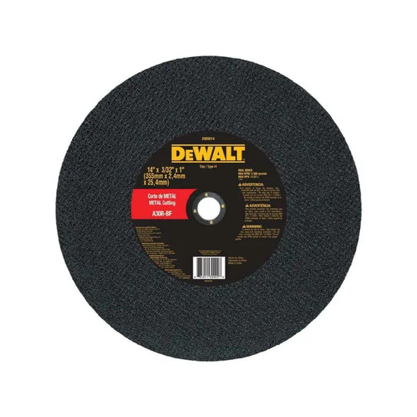 Disco 14x3/32x1 Chop Saw DeWalt DW0014
