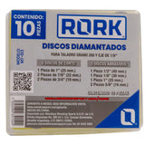 Discos Diamantados Para mototool o Dremel 1/8" RORK en Pachuca