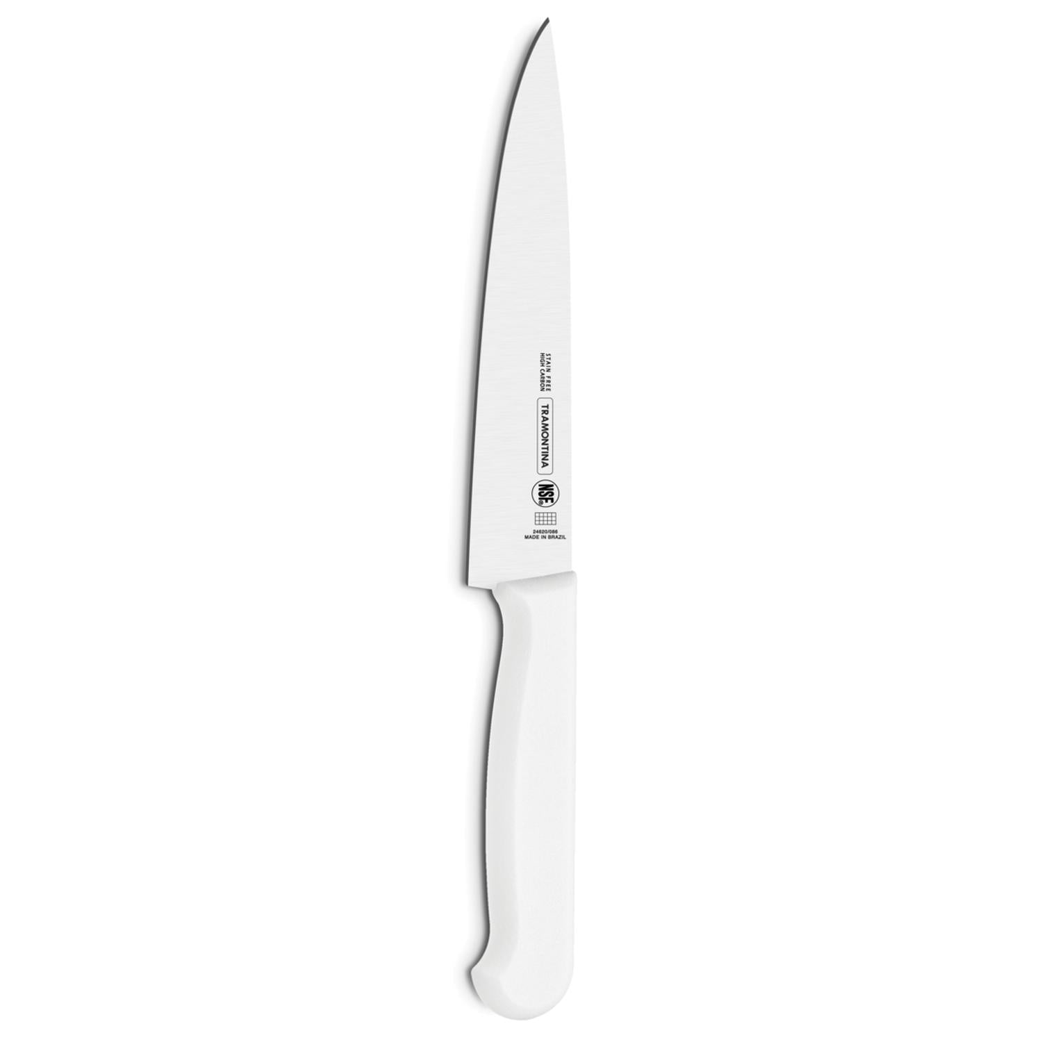 Cuchillo Para Carne Profesional Master 12 Tramontina Color Blanco