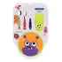 Juego Infantil De Plato Tramontina Lirous 05 Piezas Naranja Liso