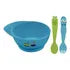 Cubiertos Tramontina Infantil Monsterkids 3 Piezas Azul