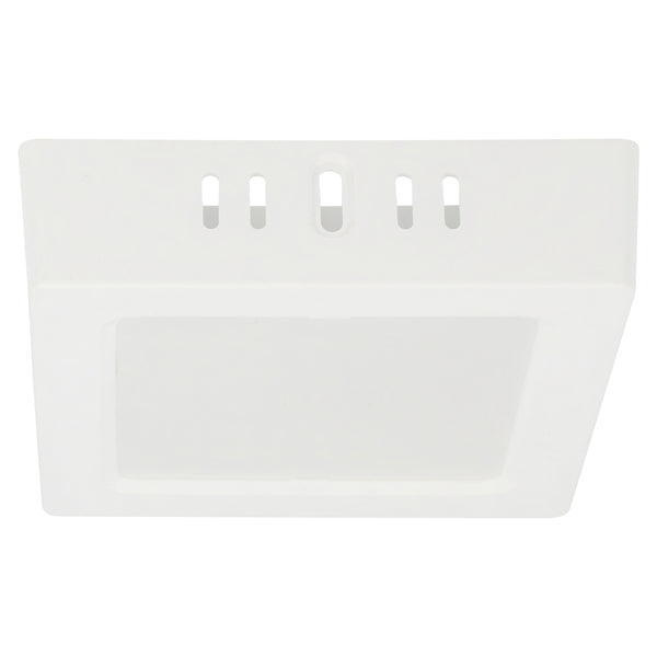 Luminario de LED de sobreponer cuadrado 6 W, luz de día Surtek