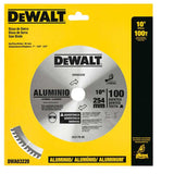 Disco De Sierra Dewalt Dwa03220 10 PuLG 100t Para Aluminio DeWalt en Pachuca