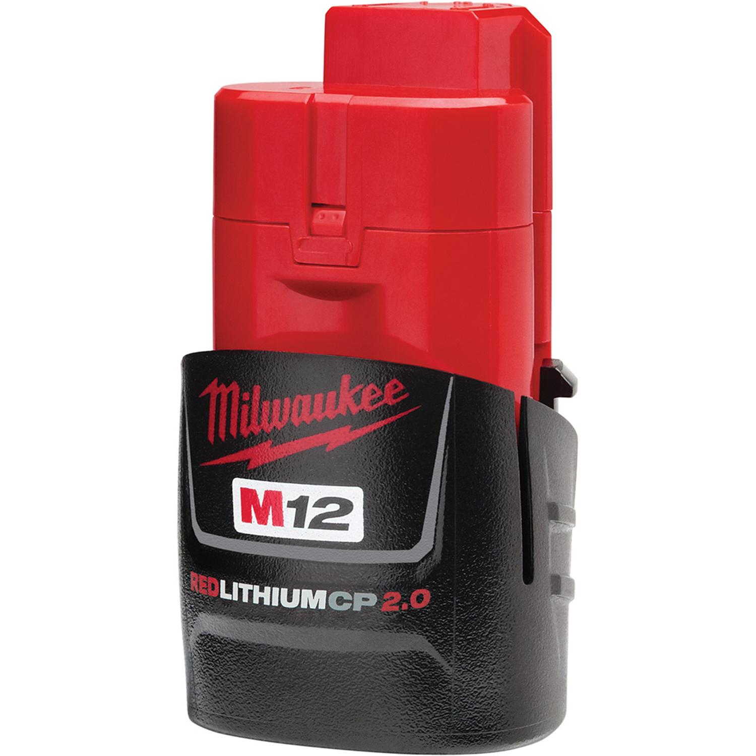 Batería Compacta Redlithium 2.0 M12 Milwaukee 48-11-2420 Milwaukee en Pachuca