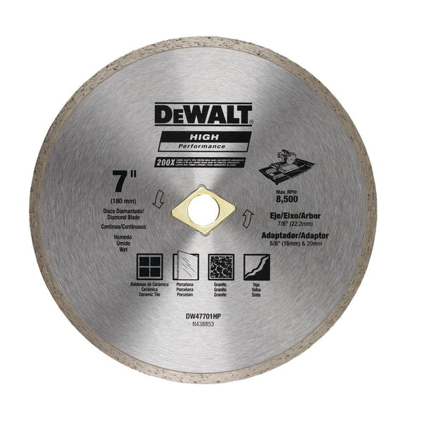 DISCO DIAMANTADO 7"" (180MM) CONTINUO