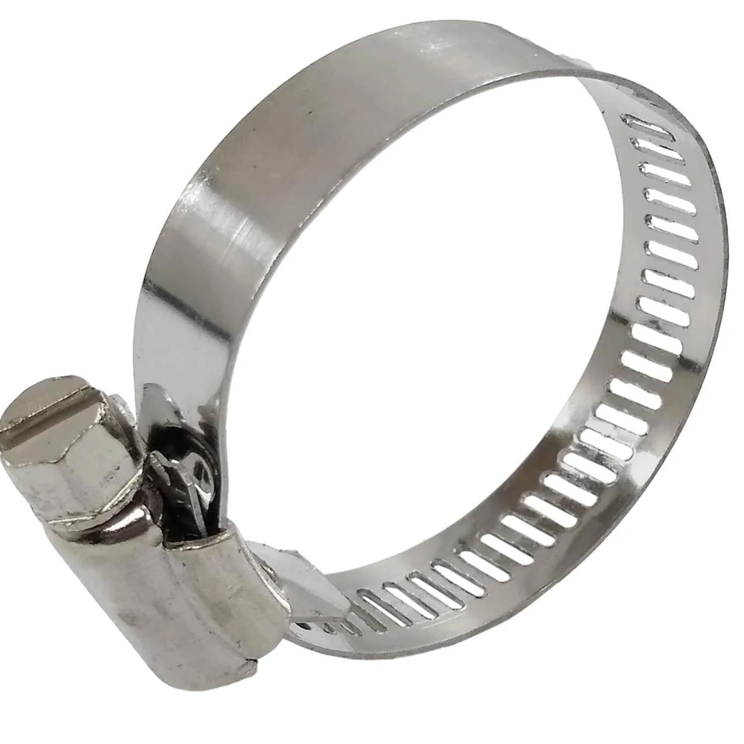 Abrazadera Sin Fin #20 Banda 1/2" 10 Pzs Toolcraft