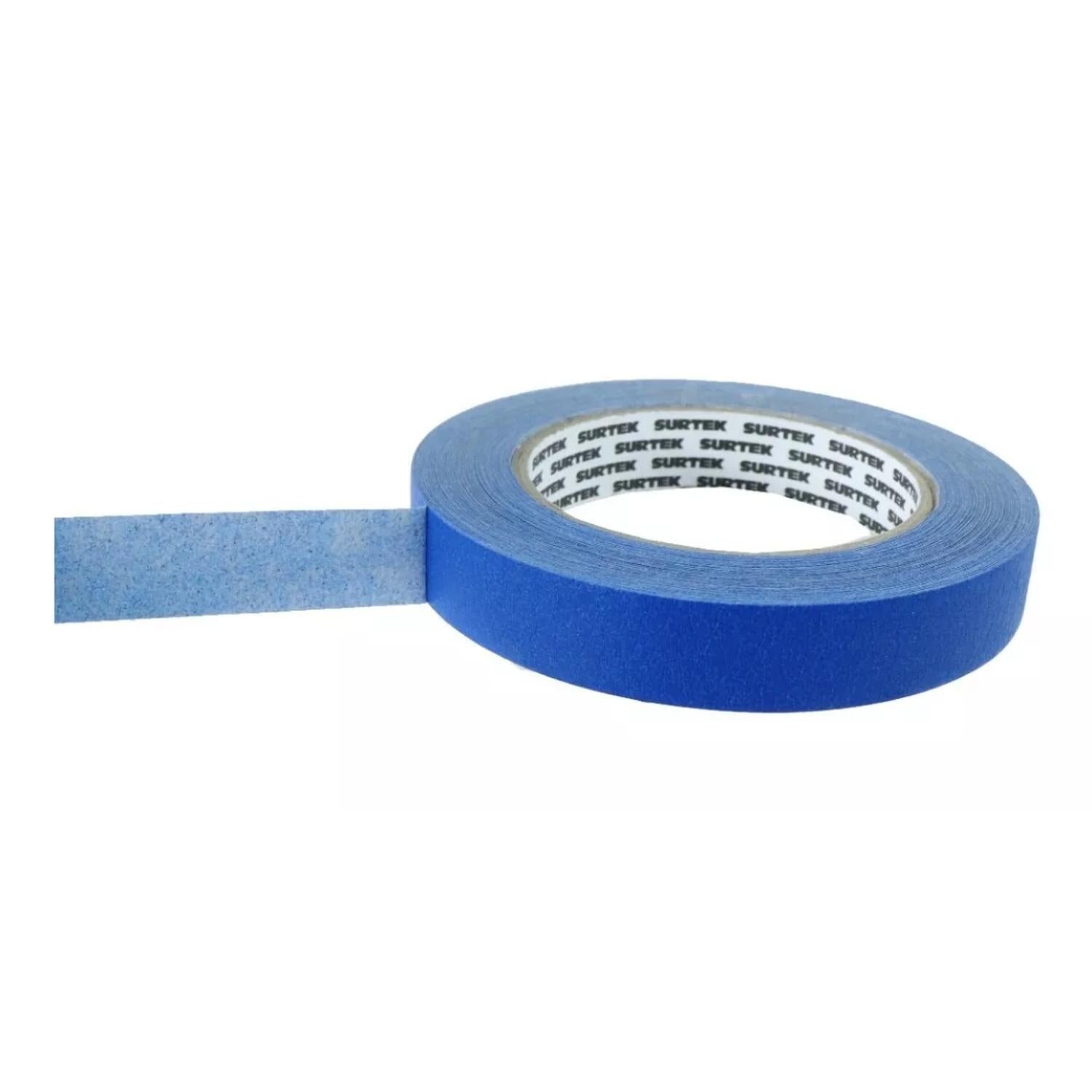 Cinta Masking Tape Azul Para Enmascarar 3 4 X 50 M Surtek 138081 cinta-masking-tape-azul-para-enmascarar-3-4-x-50-m-surtek-138081
