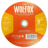 Disco Corte Metal Extrafino 9" 2 Mm Wolfox Wolfox en Pachuca
