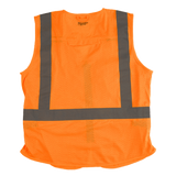 Chaleco de seguridad alta visibiidad naranja clase 2 g/xg Milwaukee en Pachuca